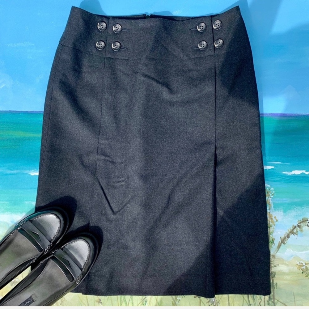 Banana Republic 100% Wool Skirt Womens Size 0